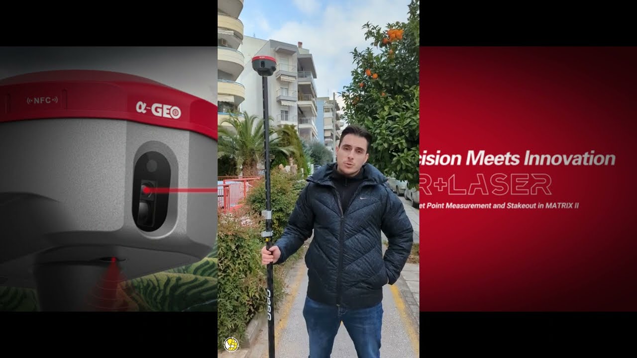 a-GEO (AlphaGEO) MATRIX II • LASER RTK