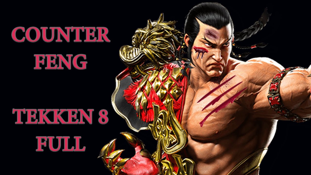 ANTI FENG GUIDE TEKKEN 8 | COUNTER FENG T8 | ANTI CHARACTER T8TUTORIAL FOR INTERMEDIATE | BEAT FENG