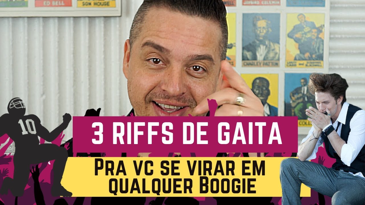 3 Riffs de Gaita pra vc se virar em qualquer Boogie @ Dica de Gaita