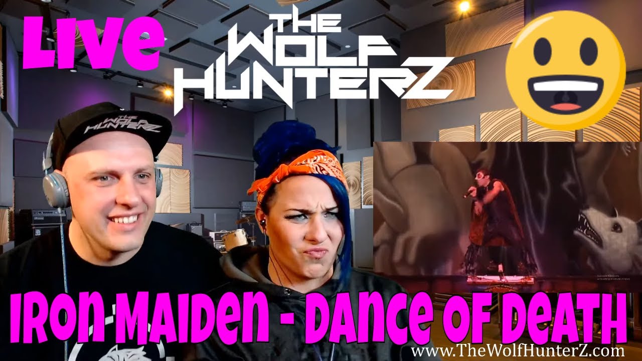 Iron Maiden - Dance Of Death - Death On The Road - HD | THE WOLF HUNTERZ Reactions
