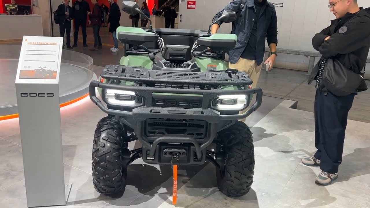 Обзор Terrox 550S 2026 года | EICMA 2025 - Компактный и прочный утилитарный квадроцикл!