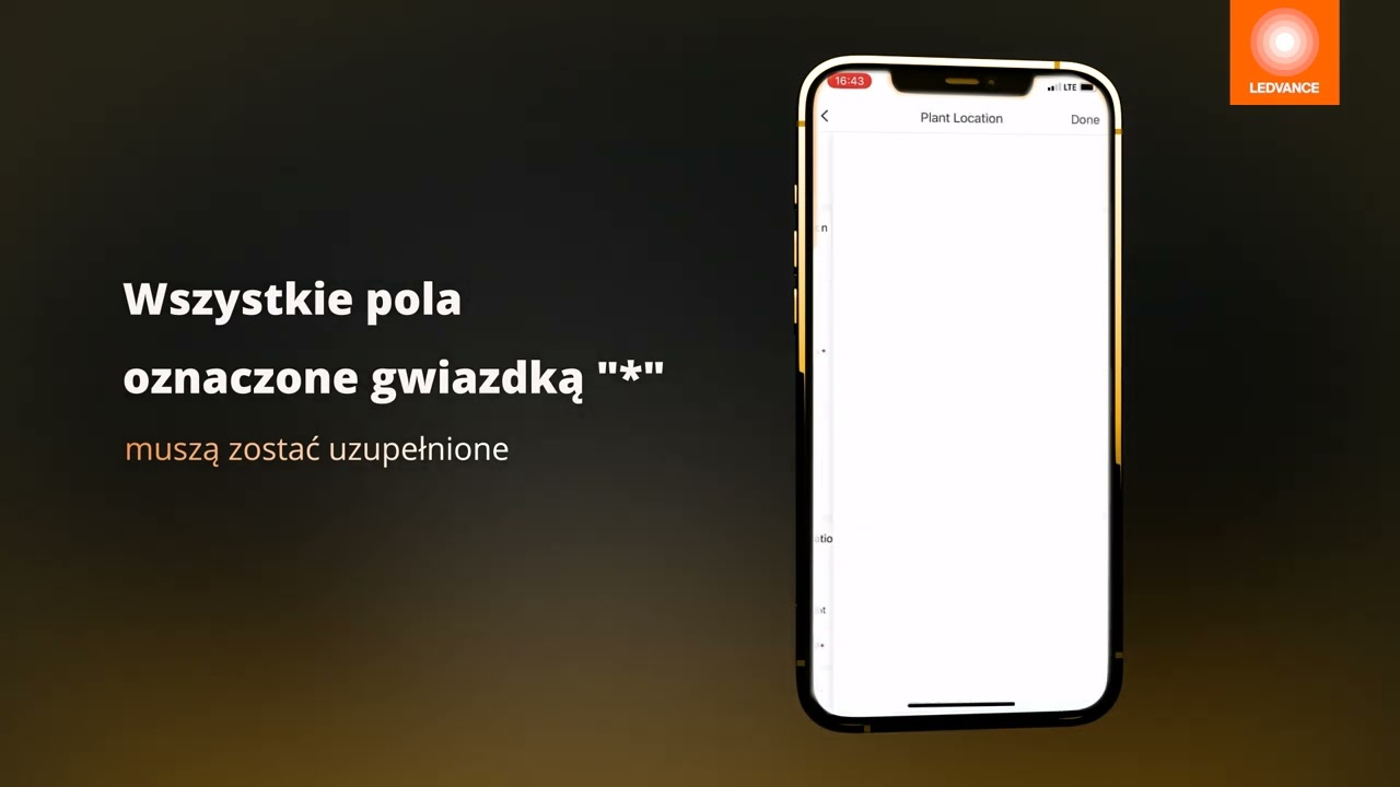 Konfiguracja aplikacji Ledvance Fotowoltaika - Krok po kroku