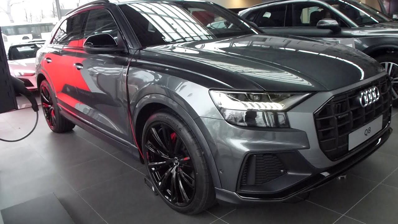 2021 Audi Q8 S-Line Exterior & Interior 50 TDI Quattro 286 hp 245 km/h 152 mph * Playlist