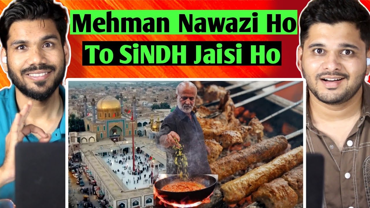 Indian Reaction on Sindhi Food | Lal Shabaz Dargah | Sehwan Street Food | Jholay Laal | Sindhi BBQ