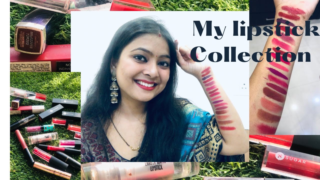 *My Lipstick Collection * requested video🥰 #Mrinalvlogs❤️
