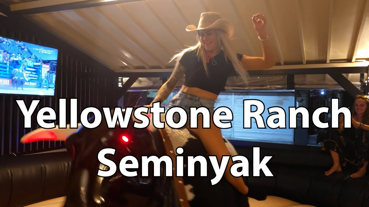 Bali's Wild West: Saddle Up At The New Cowboy Bar!