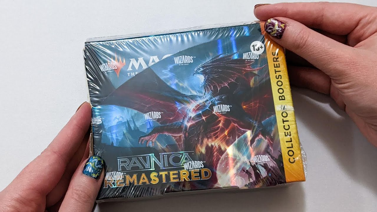 Unboxing a Ravnica Remastered Collector Booster Box