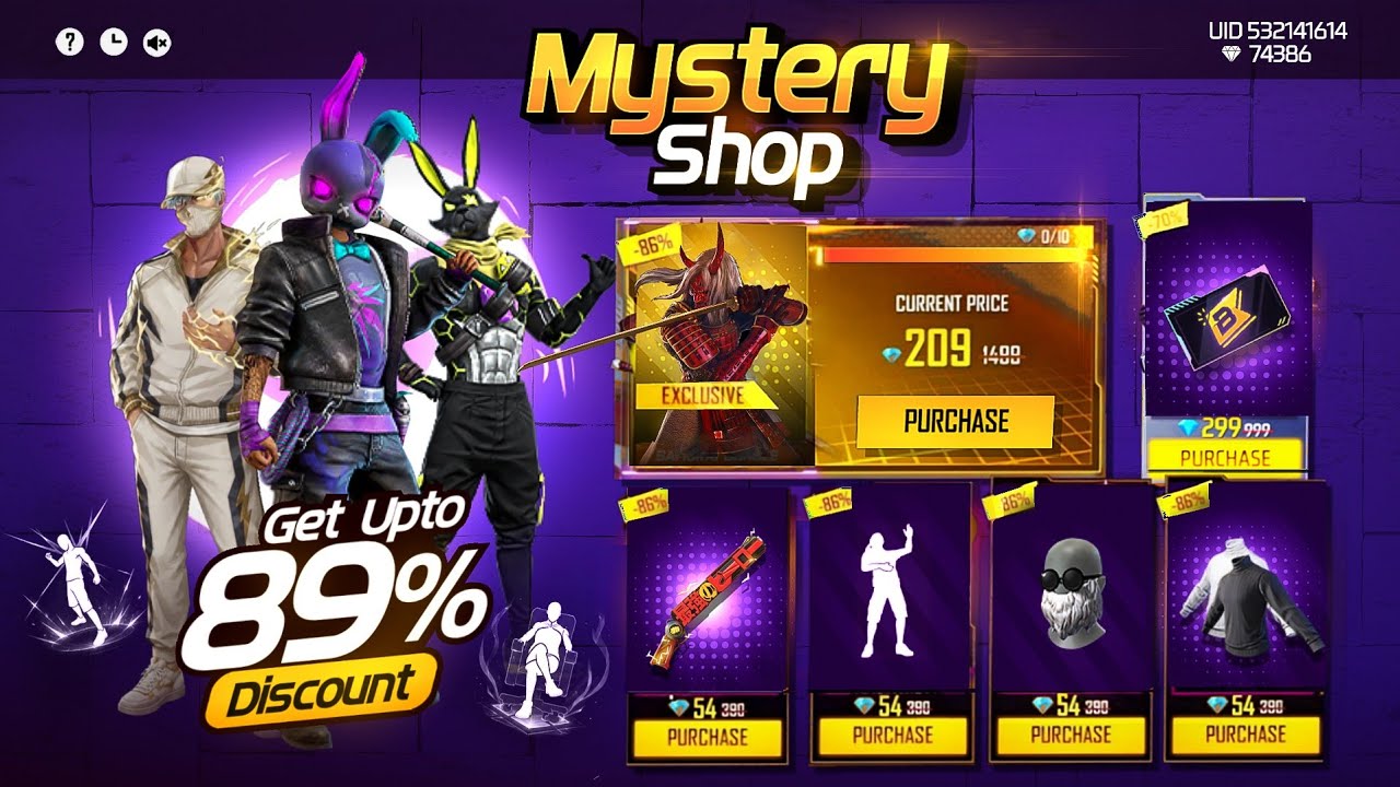 Next Mystery Shop Discount Confirm Date | New Event Free Fire Bangladesh Server |Free Fire New Event