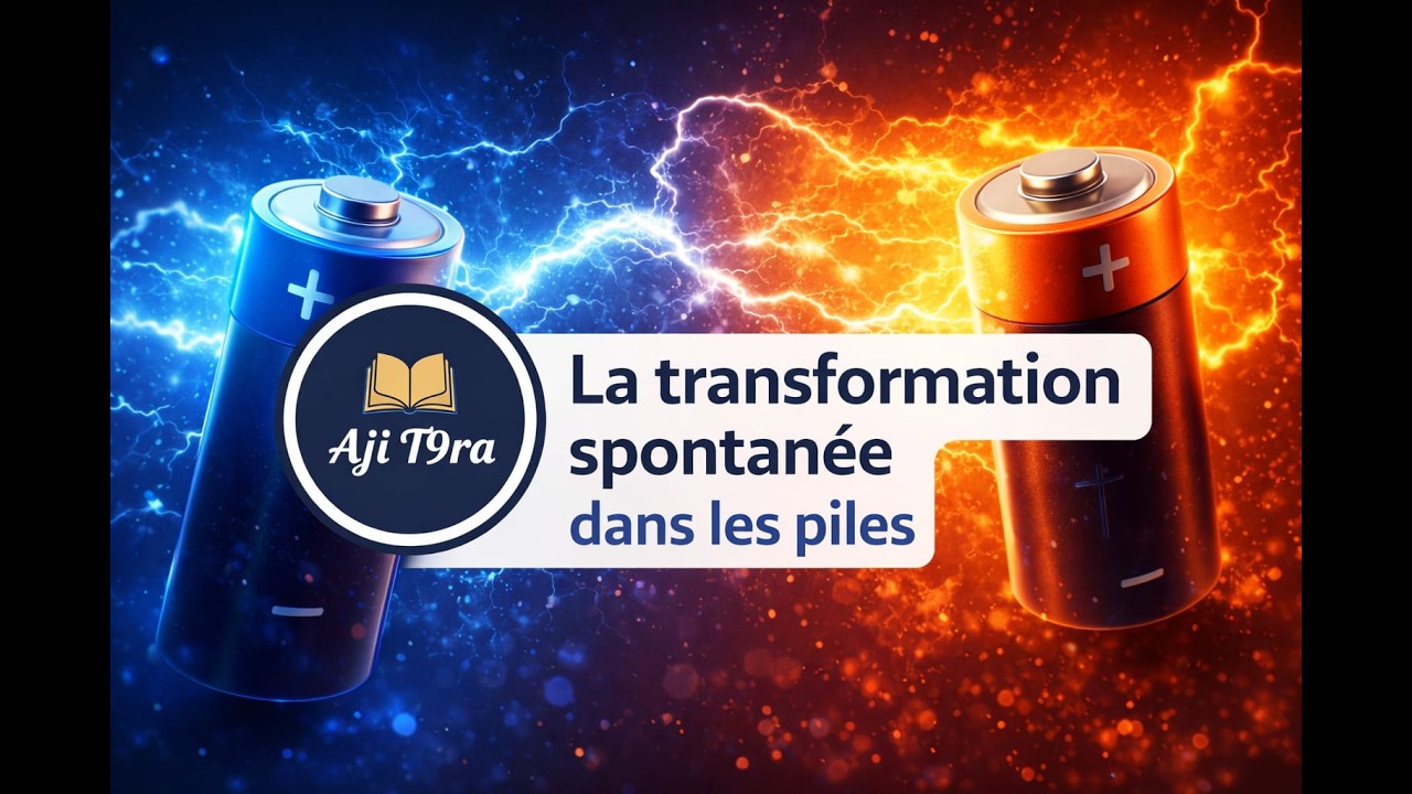 Transformation Spontanée dans les piles et production d'énergie: Cours+Experience 2 bac
