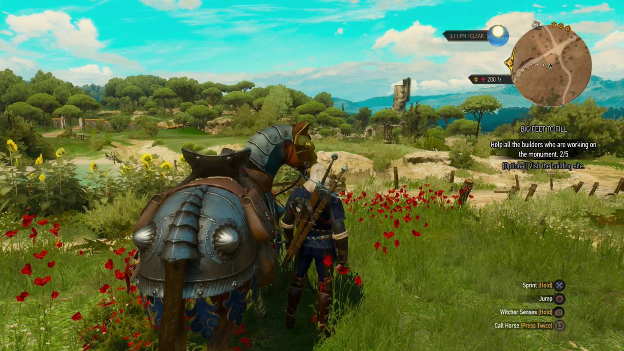 The Witcher 3 Blood And Wine All Big Feet to Fill Secondary Quest Walkthrough