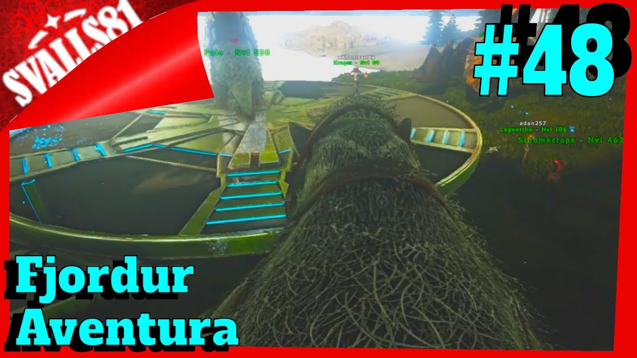 Fjordur Aventura/Ark Survival/La tribu va de cacería de bosses/Ps4/Español/SValls81#48