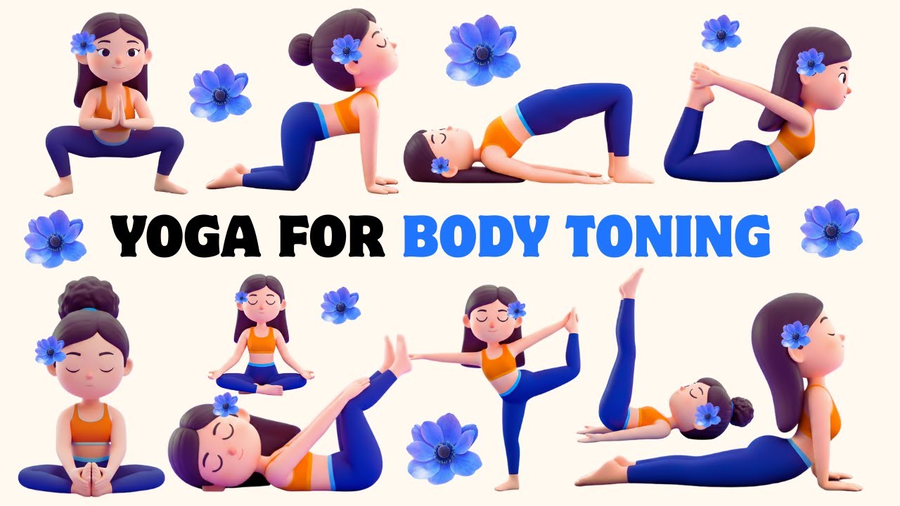 Yoga for Body Toning | Fun Stretches & Poses for Children | Yoga for Strength & Calm
