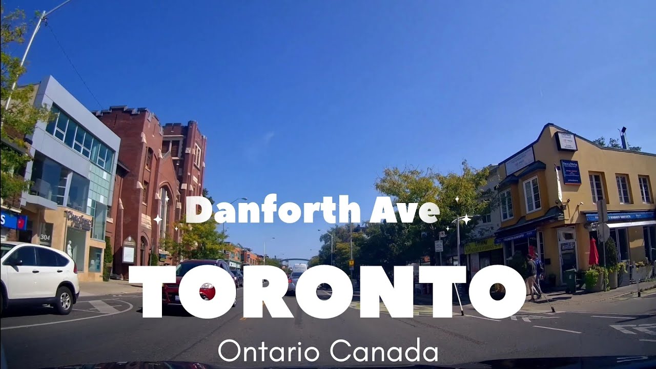 Toronto Ontario Canada 🇨🇦 Danforth Ave