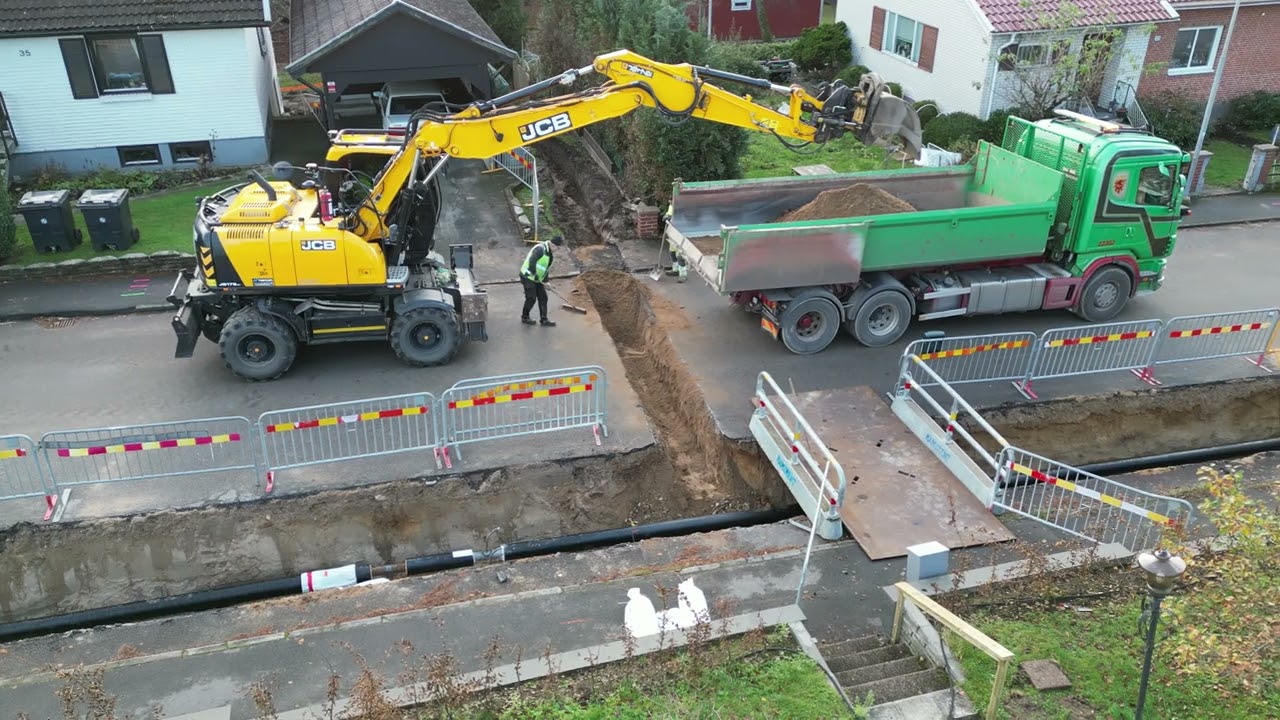 District heating development Tyringe/Skåne/Sweden