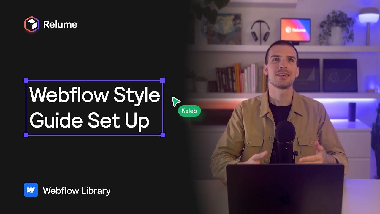 Setting Up Your Webflow Style Guide With Relume