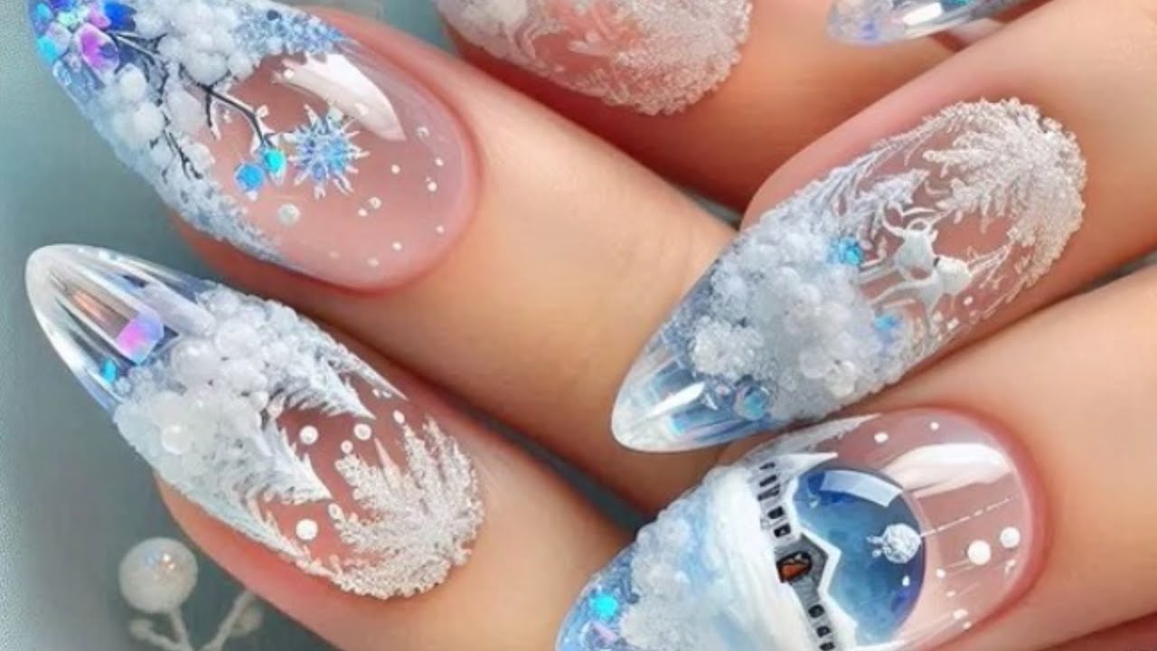 Christmas Nail Decoration Ideas 2024 #tutorial | Best Holidays Nail Art Compilation Nails Beauty
