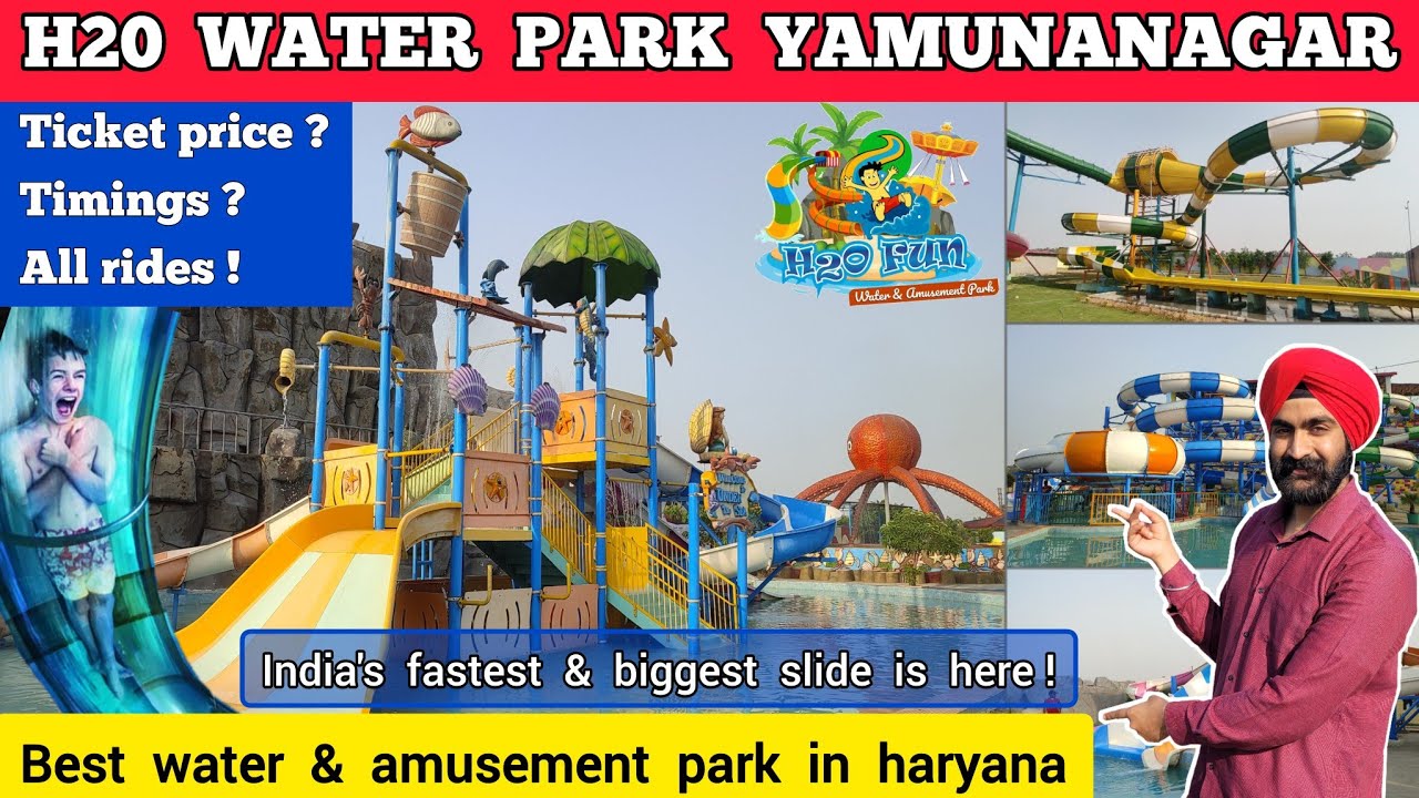 H2O water park yamunanagar - h2o fun yamunanagar water park ticket price + rides 2023 H20 water park