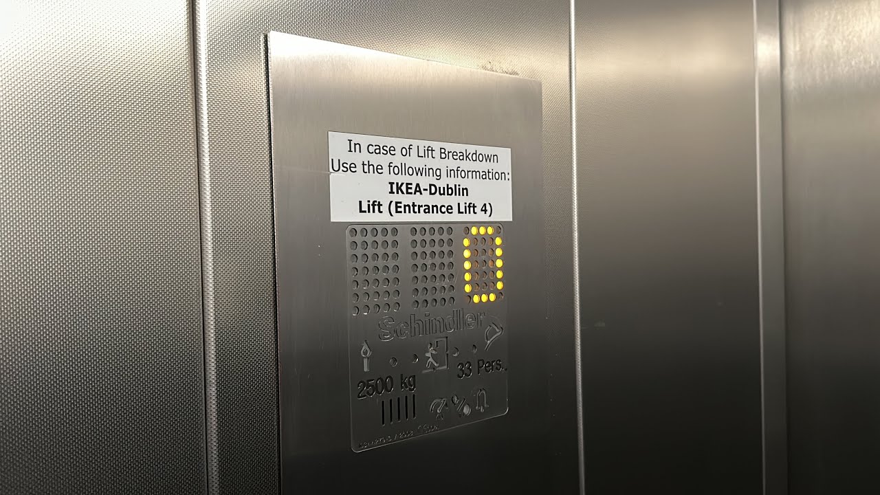 2008 Schindler 2600 Lifts at IKEA Dublin