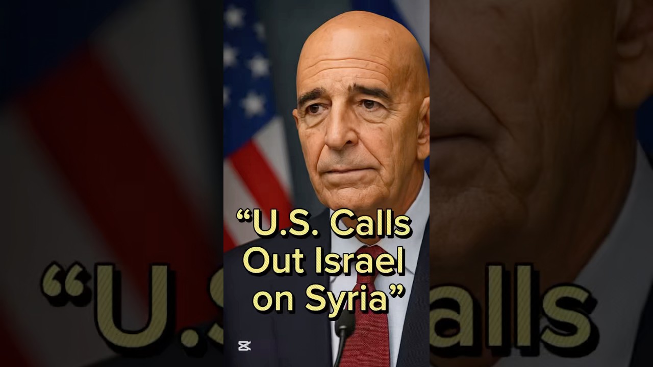 U.S. Envoy: &ldquo;Israel Prefers a Divided Syria&rdquo; | Shocking Statement by Tom Barrack
