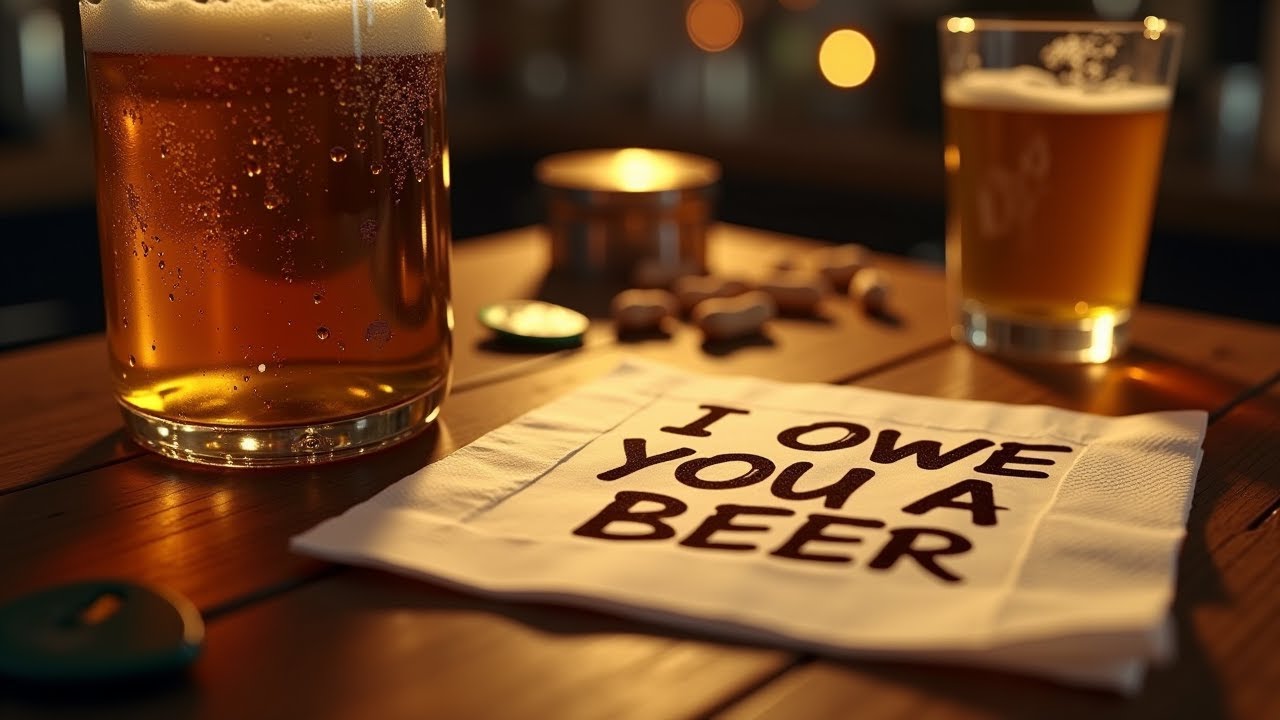 I Owe You A Beer — Mason Stone Country  (Official Visualiser)