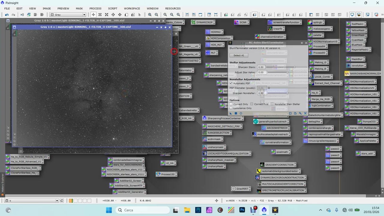 elaborazione nebulosa strunk sho