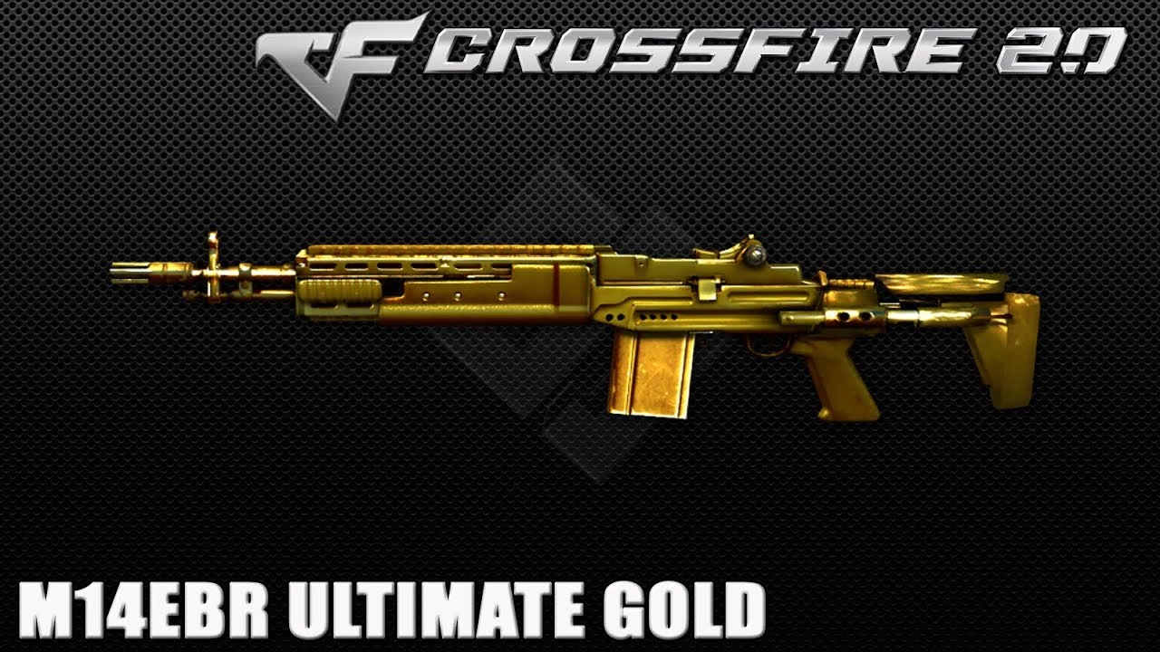 Crossfire NA: M14EBR-Ultimate Gold HMX Zombie V4 Gameplay - Champion Dang