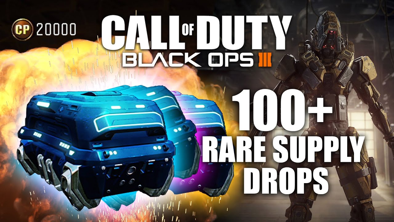 Call of Duty: Black Ops 3 - ULTIMATE 150+ RARE SUPPLY DROP OPENING!!! (Black Ops 3 Supply Drops)