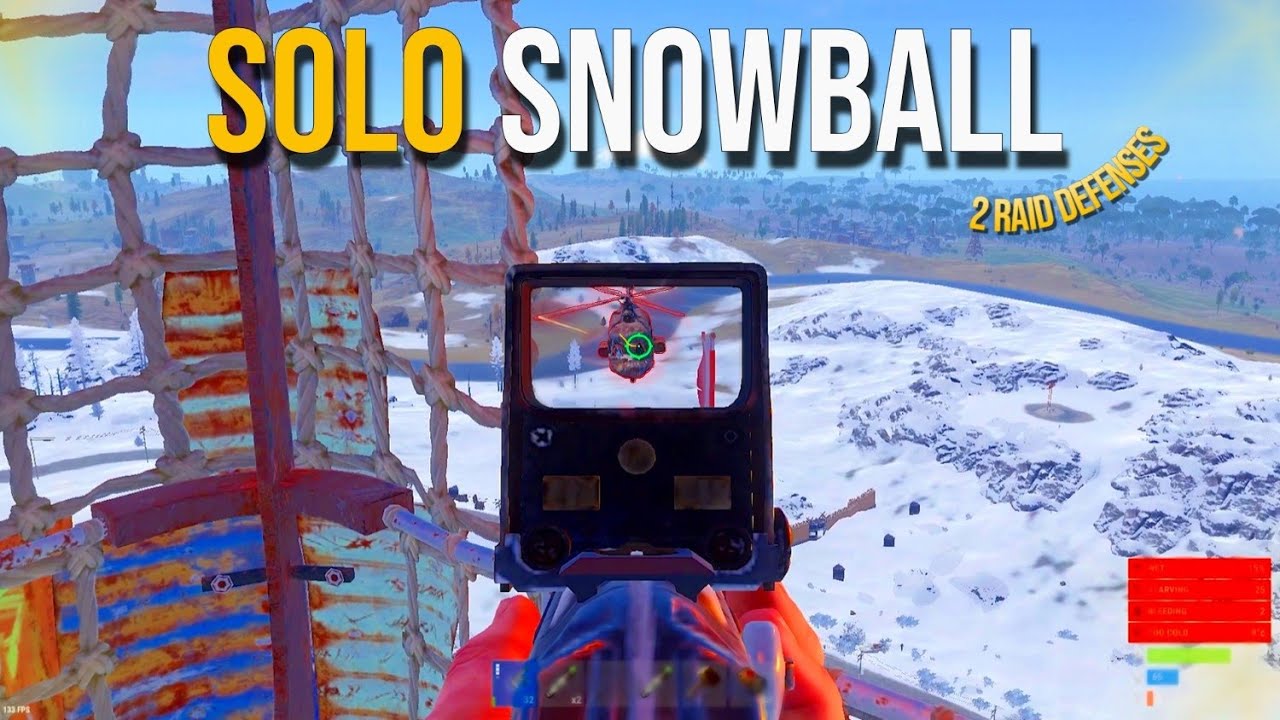 how a 17,584 hour player plays solo rust...