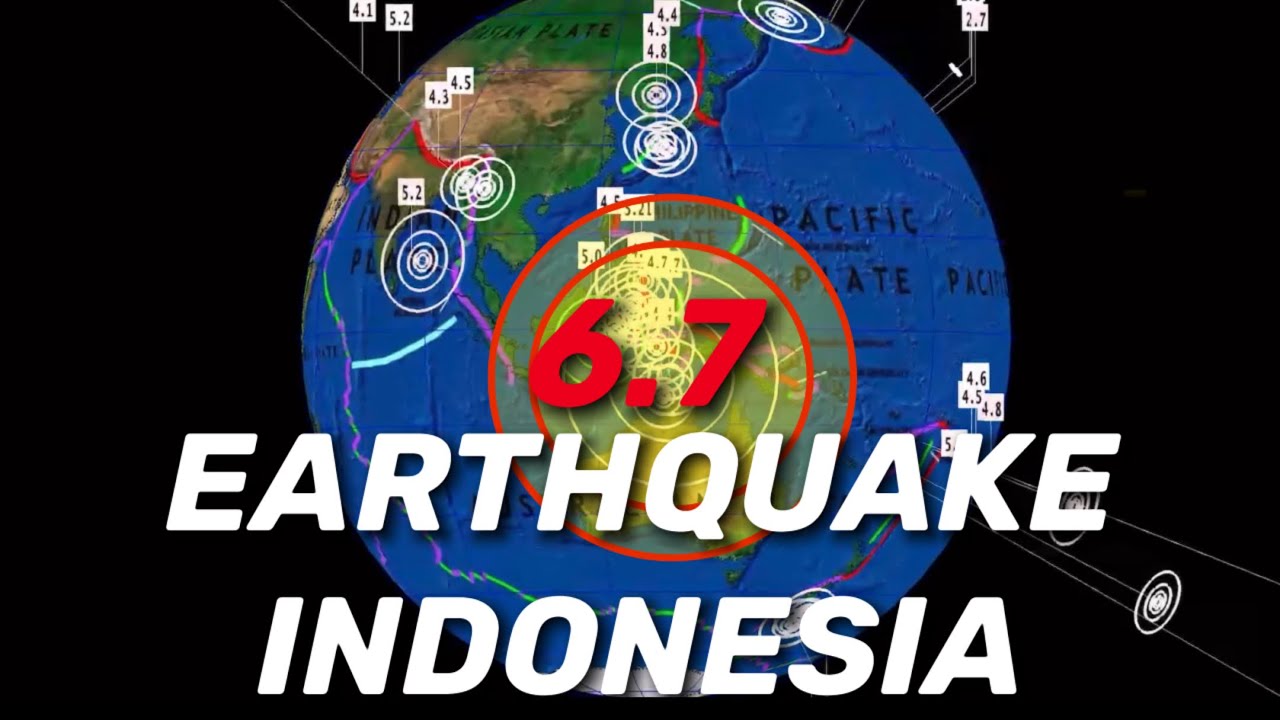 6.7 EARTHQUAKE INDONESIA‼️