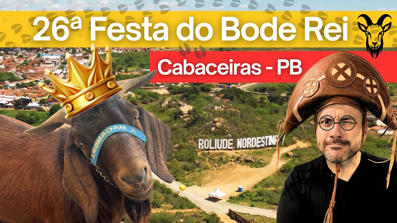 Festa do Bode Rei 2025 - Cabaceiras - Paraíba - A Roliude Nordestina - O auto da Compadecida - DJI