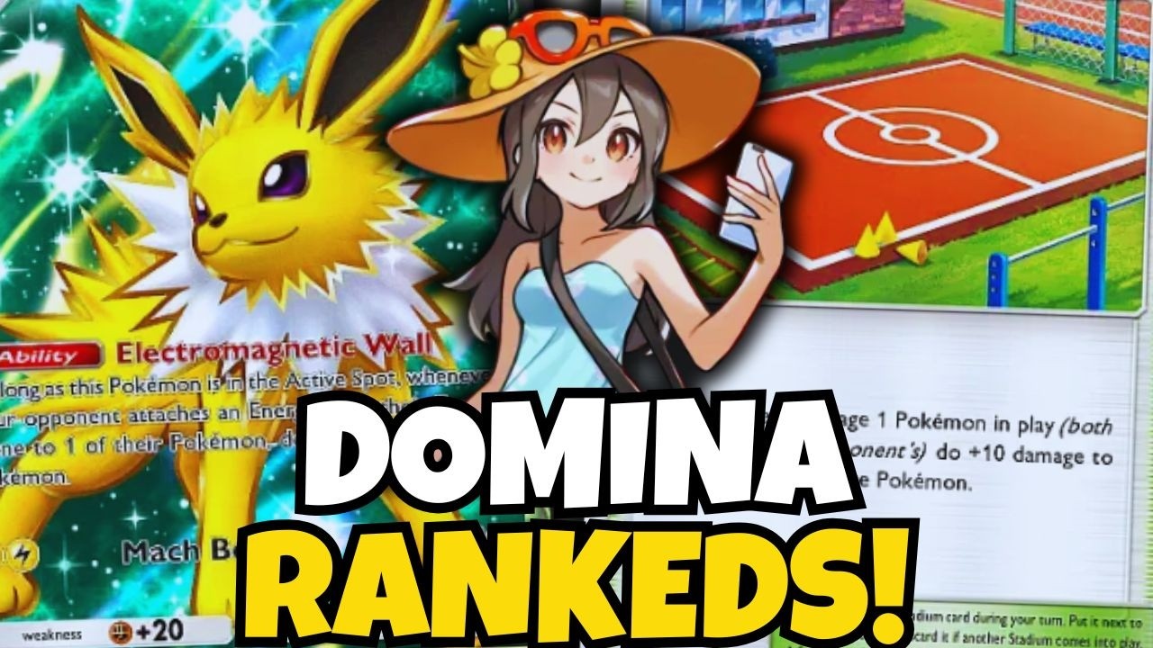 Jolteon EX DOMINA las Rankeds Gracias a las NUEVAS CARTAS