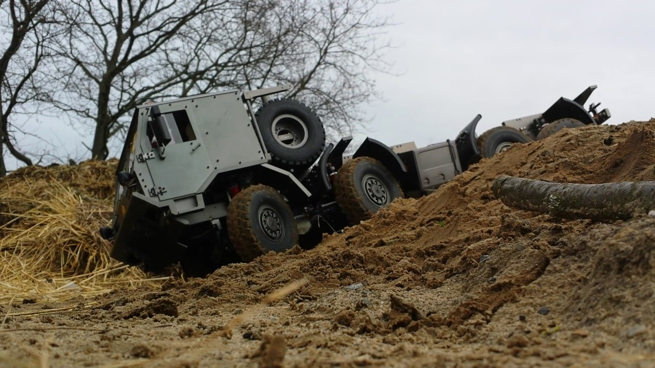Tatra 8x8 rc   diff test am Sandberg