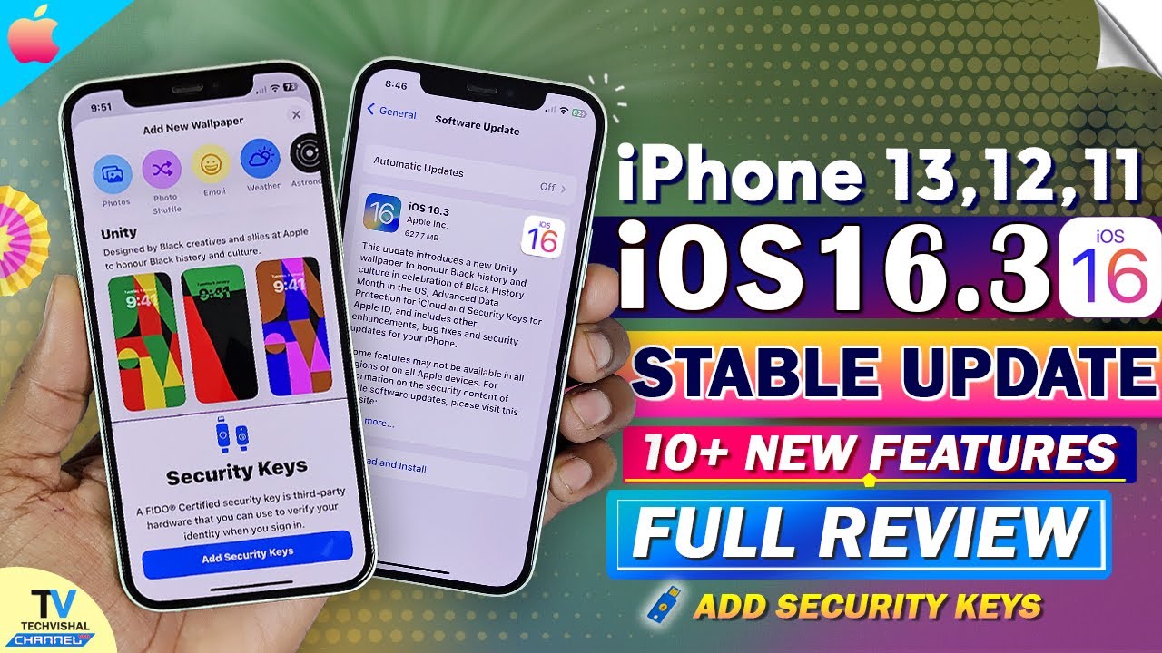 iOS 16.3 New Update Released | What's New? | iOS 16.3 Features | iOS 16.3 iPhone 13, iPhone 12, 11