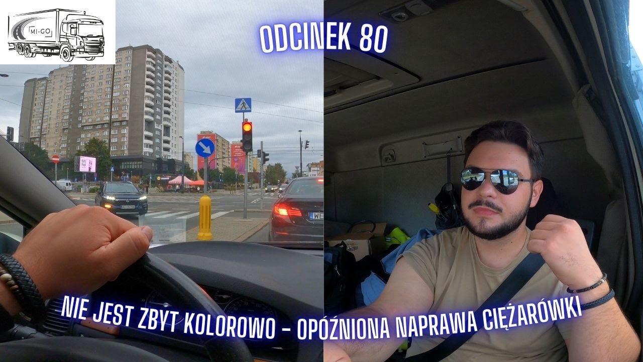 Nie jest zbyt kolorowo - opóźniona naprawa ciężarówki