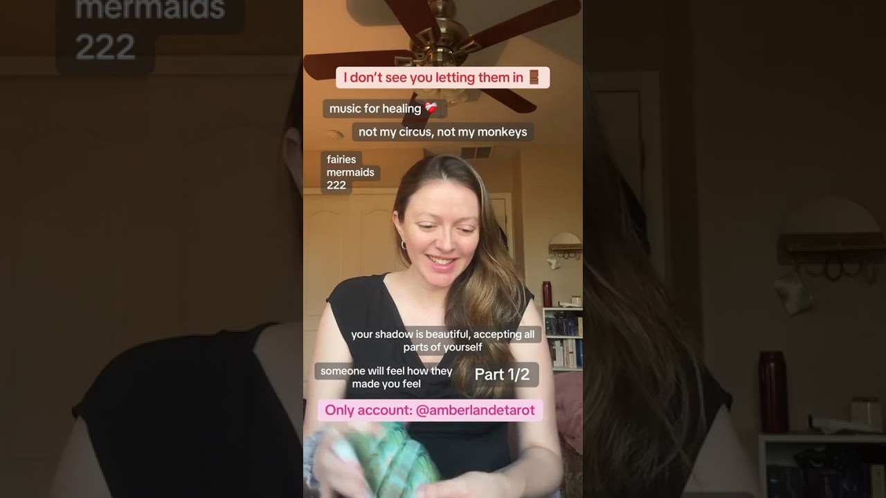 I don't see you letting them in - Amber Lande Tarot