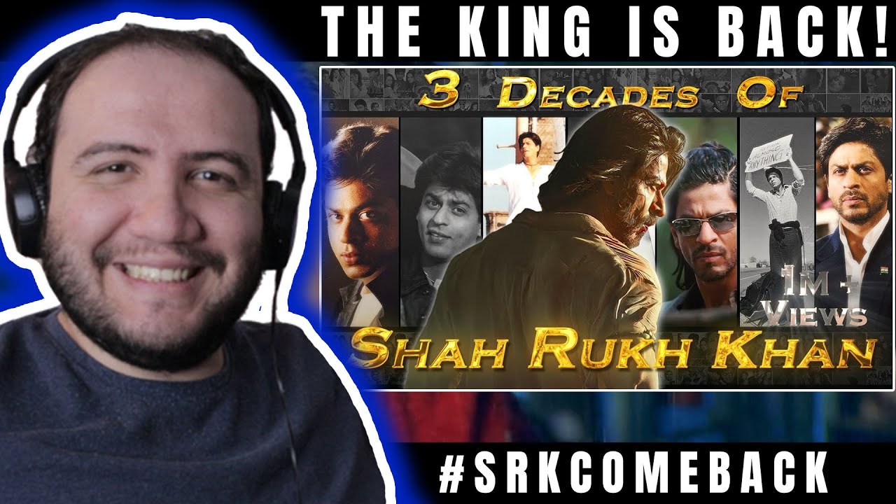 3 Decades Of SRK REACTION | Tribute To The Legend Of Indian Cinema 2022 By @SRKSQUAD