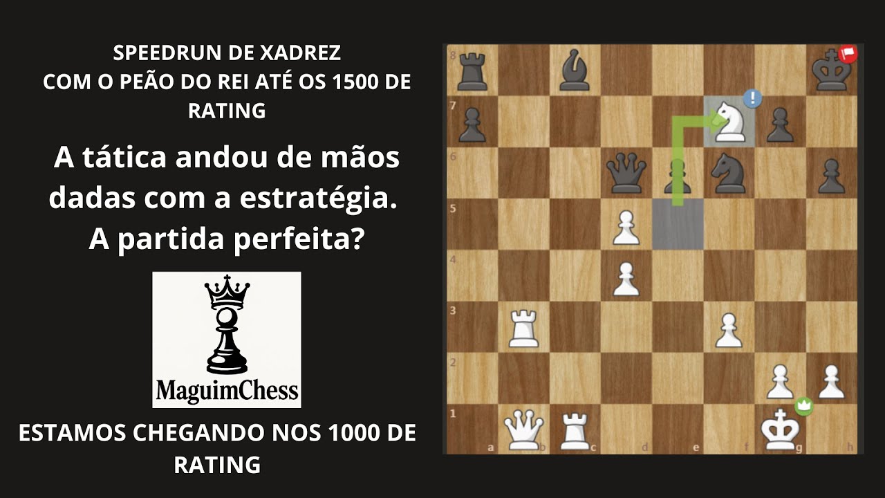 SPEEDRUN COM O PEÃO DO REI: Melhor partida da nossa série!! Partida nº 20