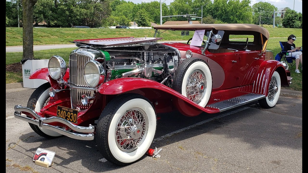 1930 Duesenberg Model J Phaeton.