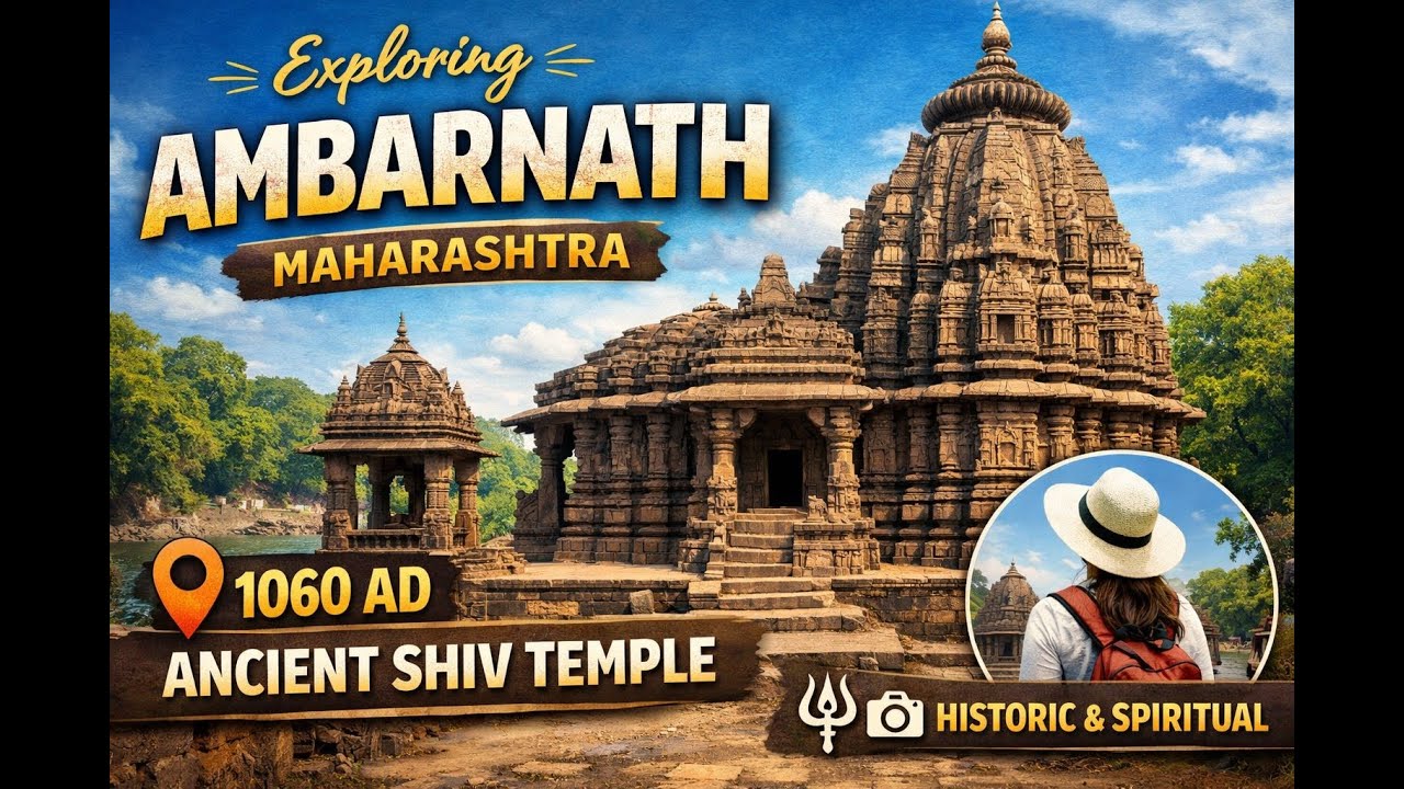 ✨ Exploring Ambarnath, Maharashtra | Ancient Ambarnath Shiv Temple | Travel Vlog ✨