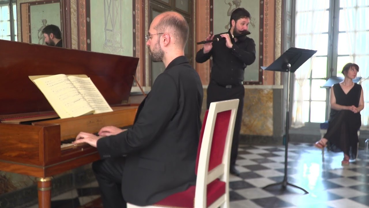 Luca Montebugnoli piano carr&eacute; Erard 1806, Nicolas Bouils fl&ucirc;te romantique