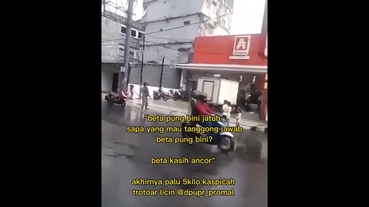 TROTOAR BARU AMBON LICIN - DIBONGKAR WARGA