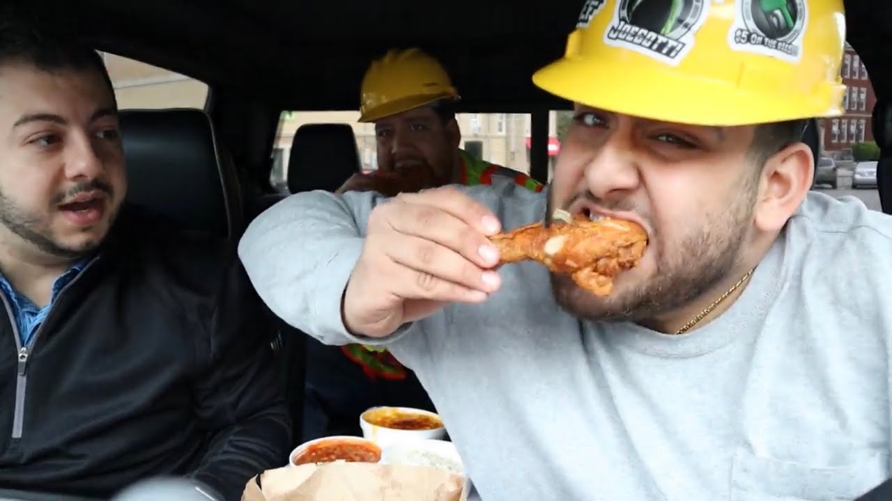 FRIED CHICKEN WITH ALL THE FIXINS MUKBANG/REVIEW!!!