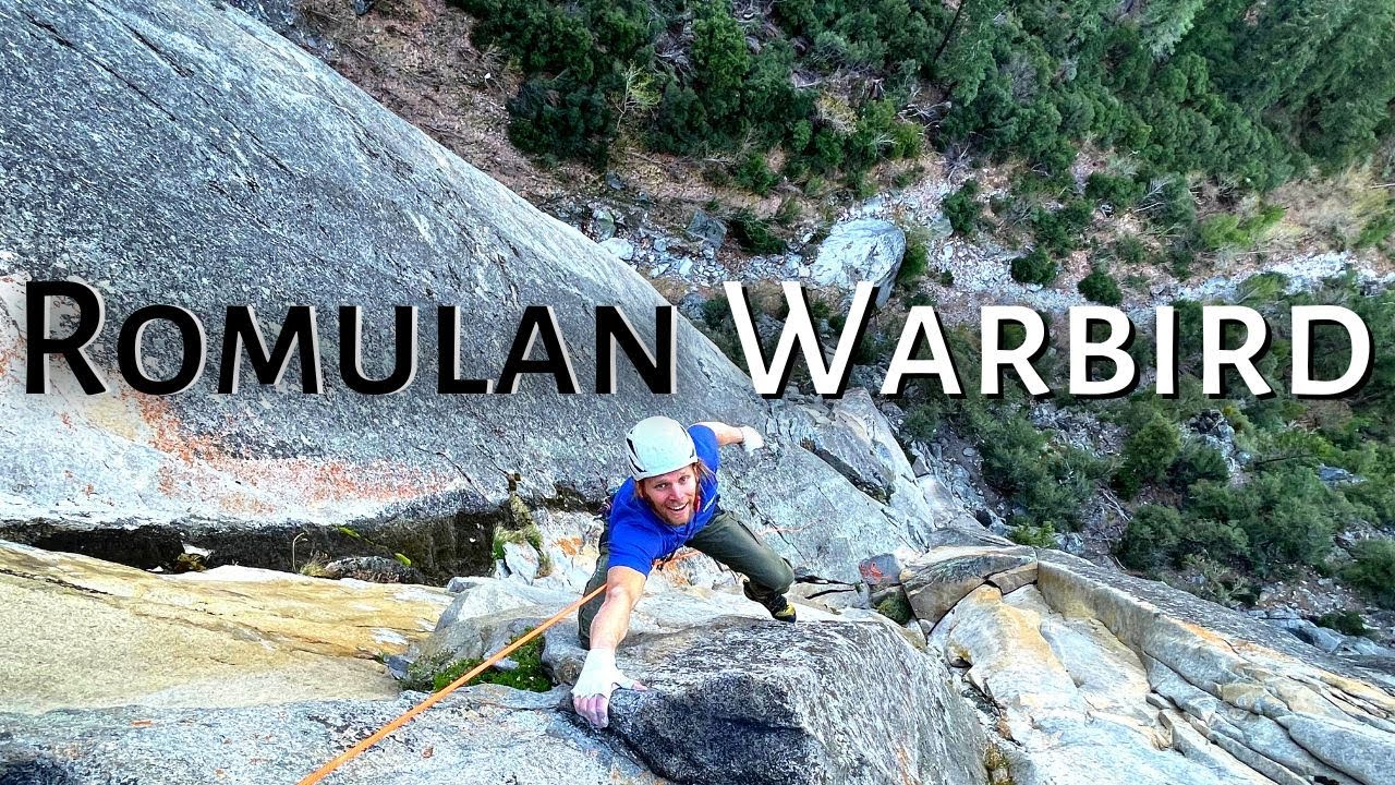 WHAT is it like to CLIMB 5.12 trad in YOSEMITE VALLEY? Romulan Warbird (5.12c 700')