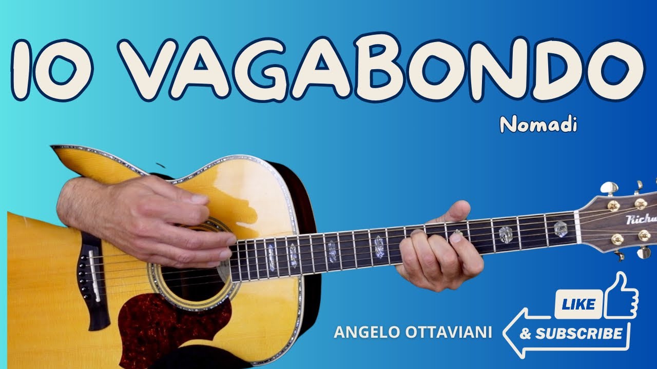 Io vagabondo - Nomadi - Tutorial Chitarra