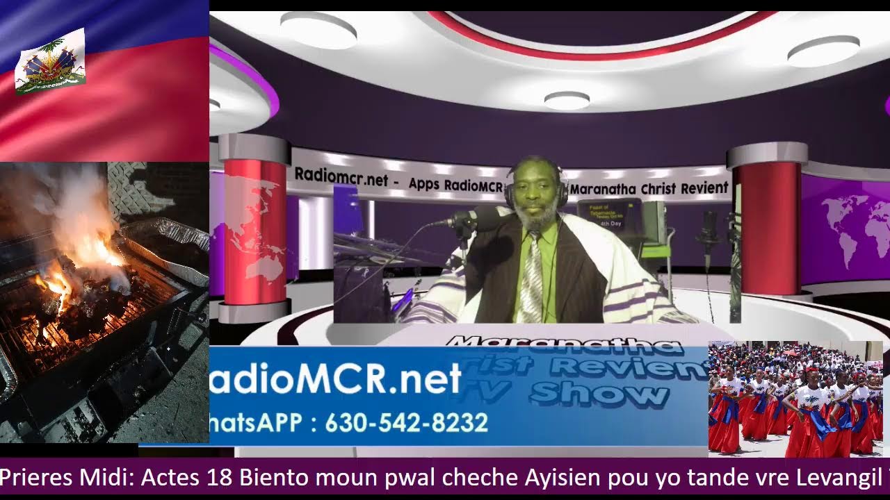 Prieres Midi: Actes 18 Biento moun pwal chache Ayisien pou yo tande vre Levangil Tankou Paul 2.25.26