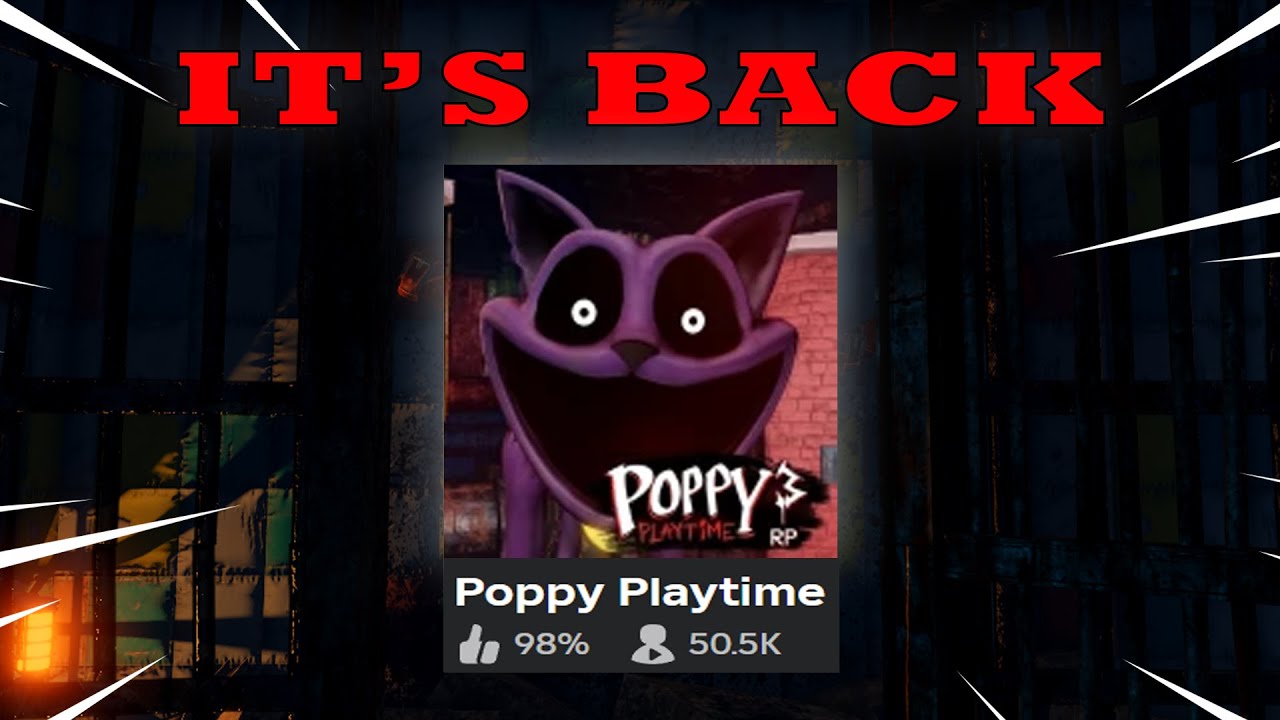 THE BEST ROBLOX POPPY PLAYTIME GAME IS BACK