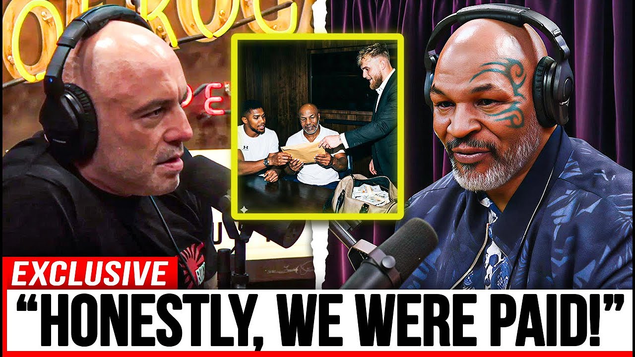 Joe Rogan EXPOSES Jake Paul as Mike Tyson & Anthony Joshua Reveal the Bribery Truth!