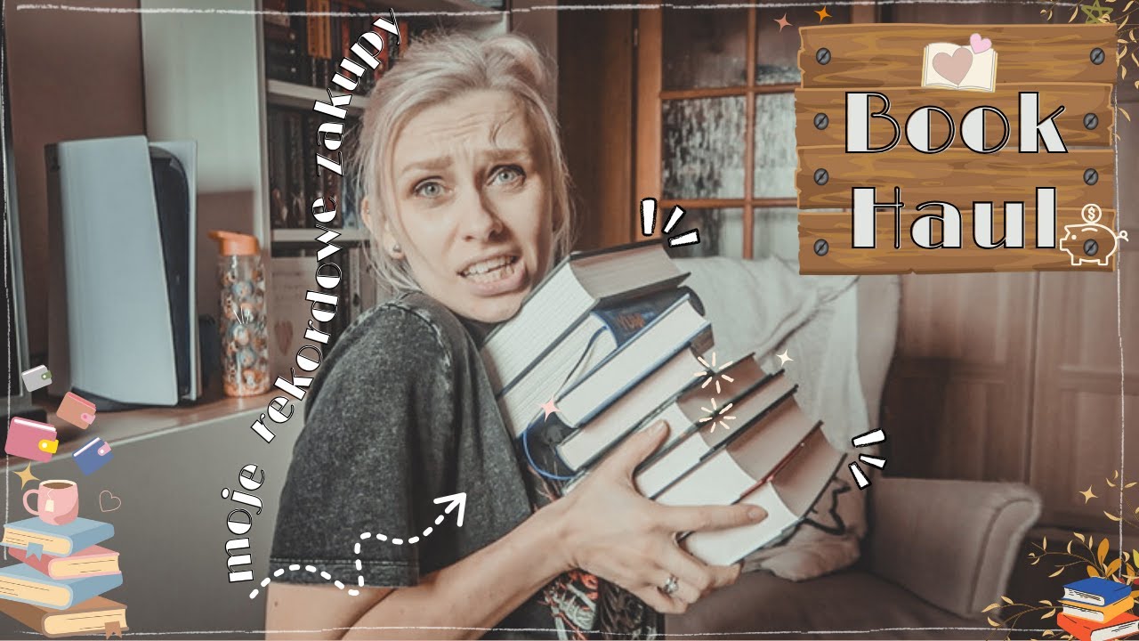 BOOKHAUL 📖 Książki NOWE i UŻYWANE🤩 Czyli co nowego na moich półkach + unboxing 💚 (fantastyka)💰