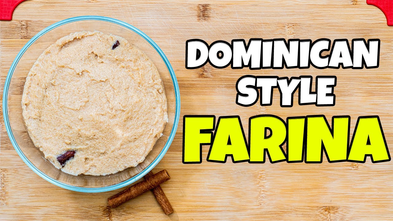 DELICIOUS Dominican Style Farina | Creamy Wheat Recipe | Farina Dominicana - Our Kitchen