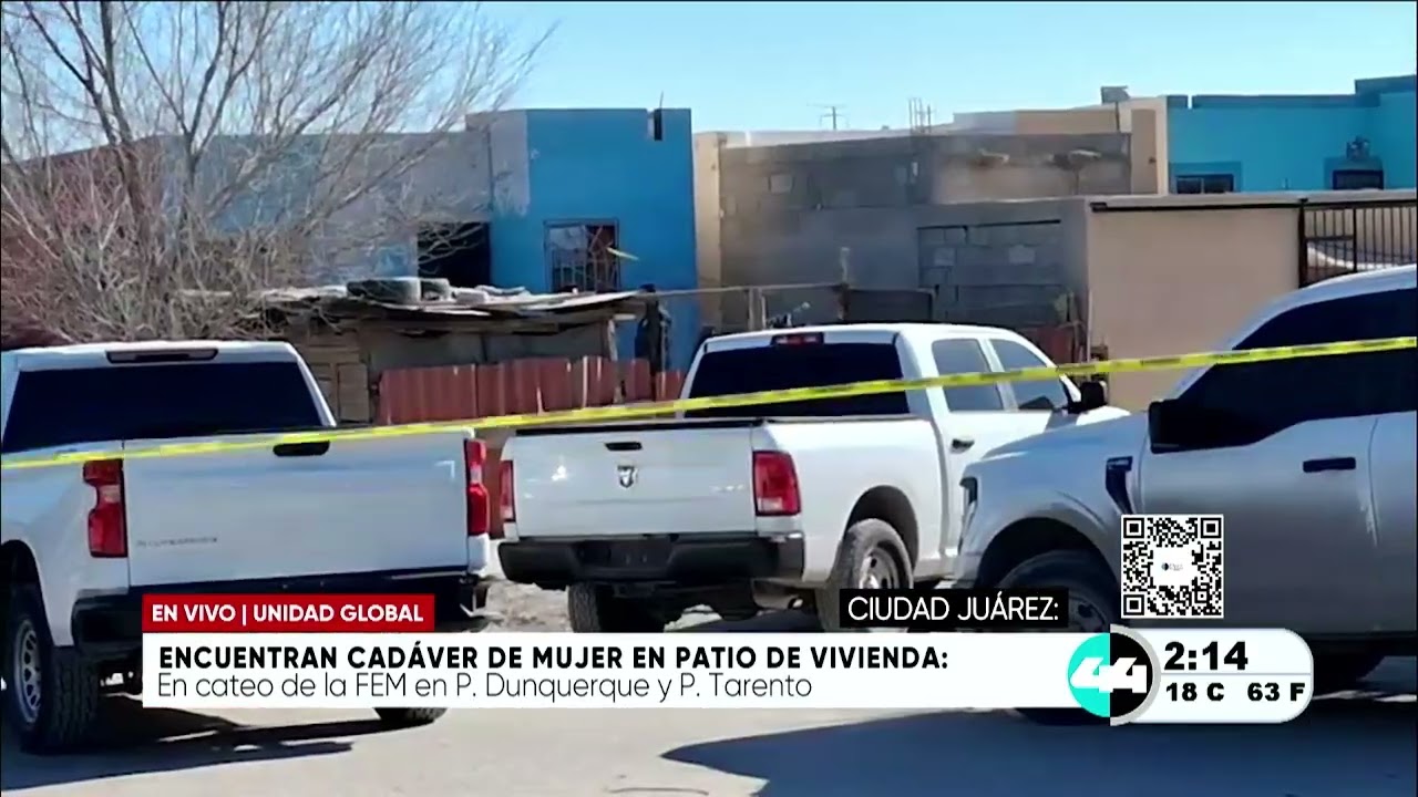 Encuentran cadáver de mujer en patio de vivienda